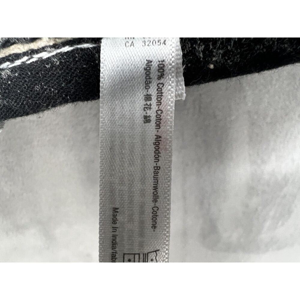 Urban Outfitters Peach Bird Cotton Bath Mat Washable Black White Rug - Picture 5 of 5